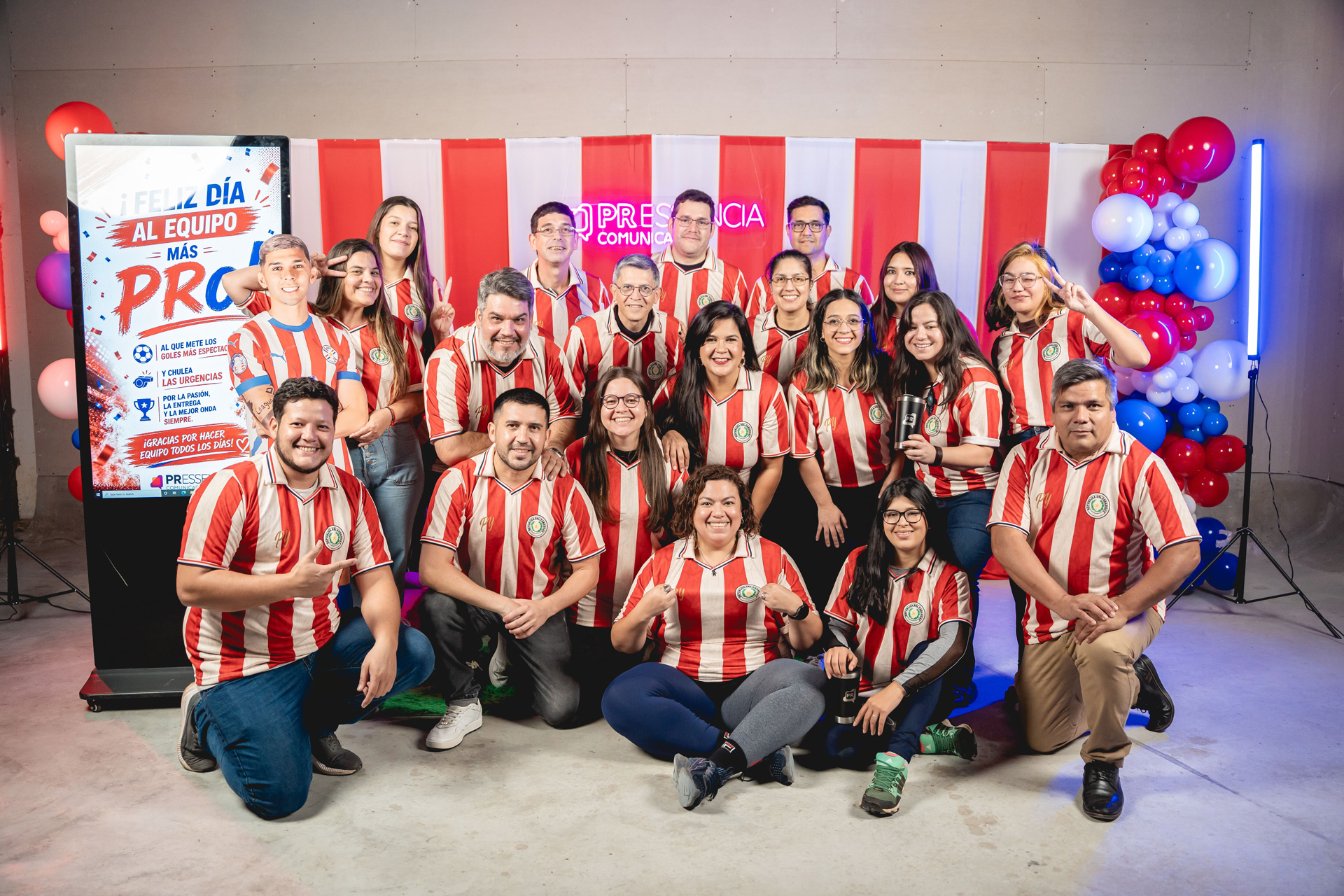 Set de producción profesional